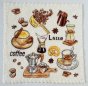 Салфетка из микрофибры для уборки 30*30см (5/30) /кофе/  - купить в Тамбове