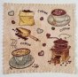 Салфетка из микрофибры для уборки 30*30см (5/30) /кофе/  - купить в Тамбове