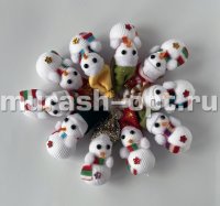 Игрушка "Снеговик" 8см (12) - купить в Тамбове