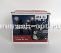 Фонарь налобный "ОГОНЬ" аккумуляторный 4 режима + ЗУМ (1) - купить в Тамбове