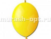 Шары воздушные Линколун 12" Пастель Ivory d33см (100/10000) бледно - жёлтые - купить в Тамбове