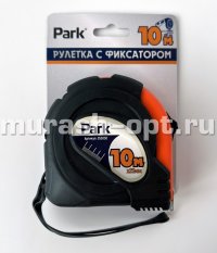 Рулетка "Park" с прорезиненным ударопрочным корпусом 10м*25мм (6) - купить в Тамбове