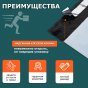 Курьерский пакет белый без кармана + клапан 20х30см + 4см 50мкм (500)  - купить в Тамбове