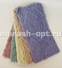 Салфетка из микрофибры для уборки 30*30см (5/30) /узоры/ - купить в Тамбове