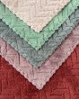 Салфетка из микрофибры для уборки 25*25см (5/50) /ёлочка/  - купить в Тамбове