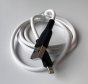 Кабель "Gerlax" USB - Lightning (iPhone) 3А (20) / силиконовая оплётка белая 1 метр/  - купить в Тамбове