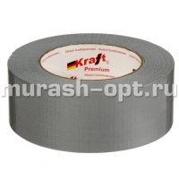 Клейкая лента армированная "Kraft" серая ТПЛ 48мм*40м 150мкм (36) - купить в Тамбове